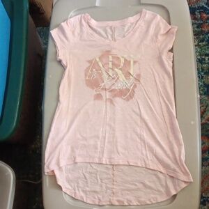 Old Navy soft lightweight high-low graphic tee